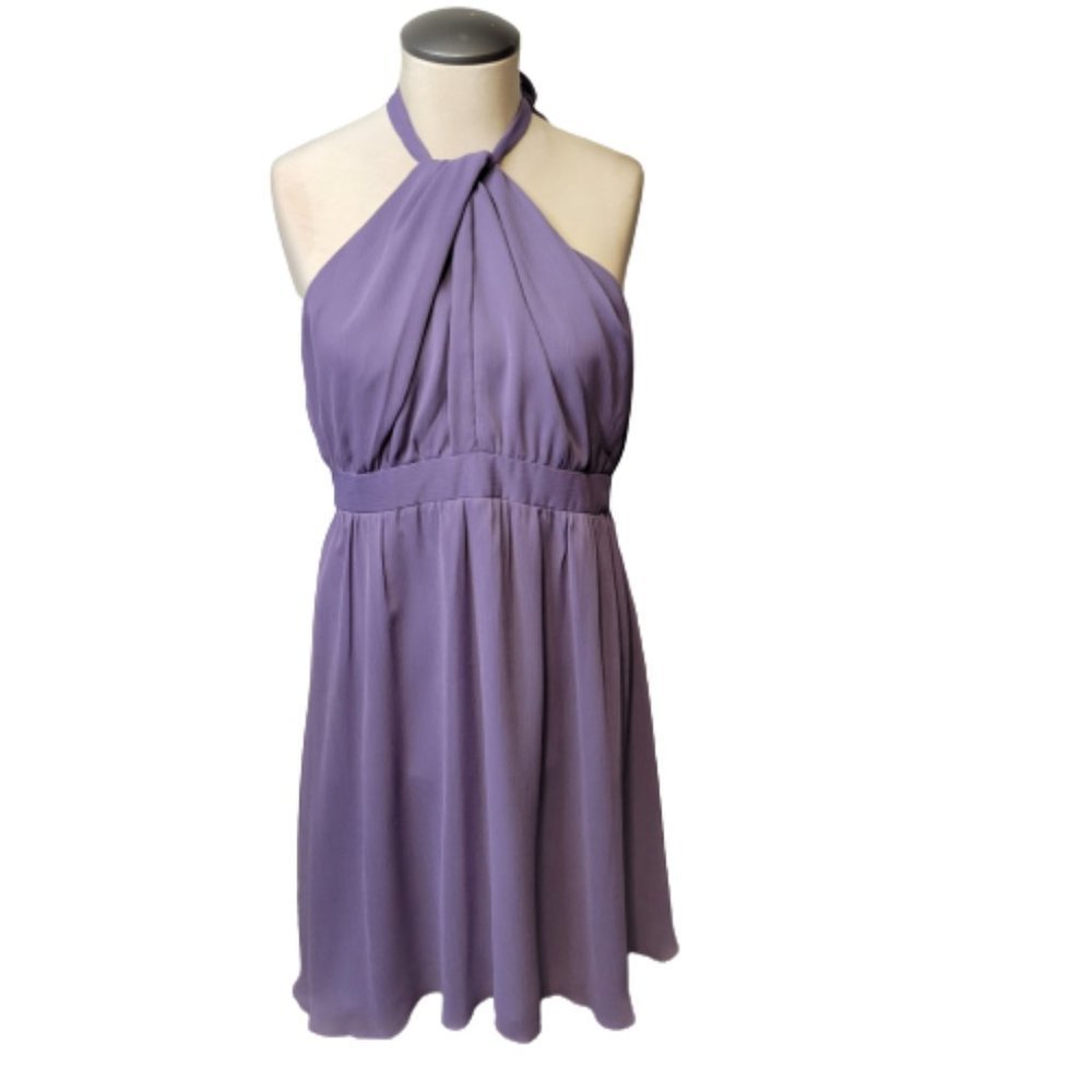 NWOT Union Station Bride's Maid Dress with Twisted Neckline in Colour Size 12/14